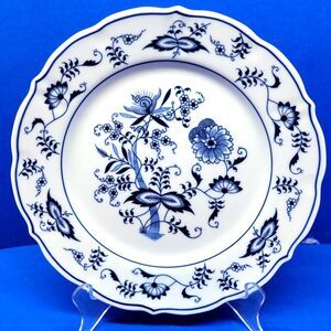 Blue Danube Salad Luncheon Plate Banner Mark 8 3/4" Excellent